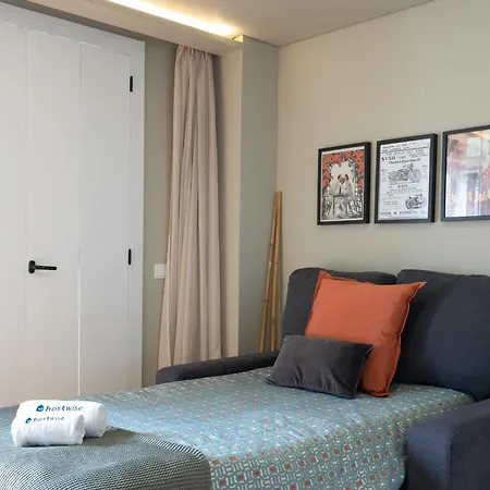 アパート Host Wise - Modern Design Duplex W Balcony ポルト