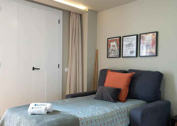 Апартаменты Host Wise - Modern Design Duplex W Balcony Порту